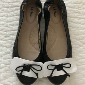 LL Bean ballet flats